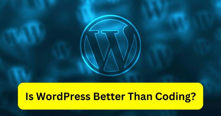 is wordpress better than coding